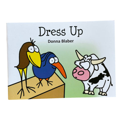 Dress Up - Children's softcover book.