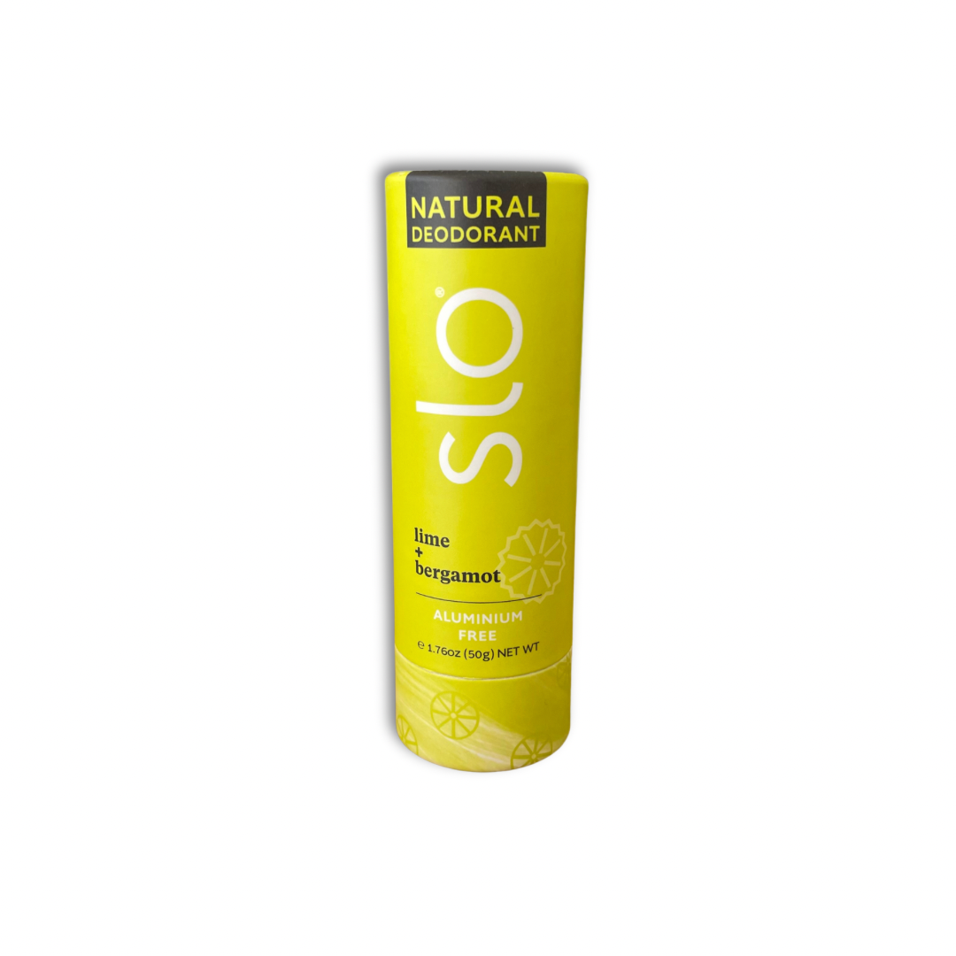 Slo Naturals Deodorant - Zesty Bergamot and Lime