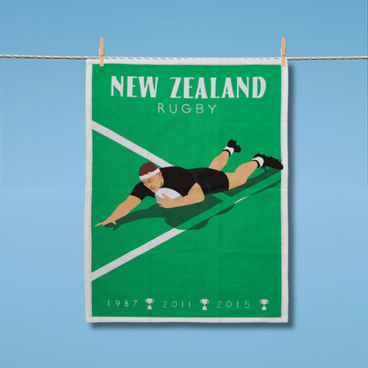 Tea Towel- Rugby
