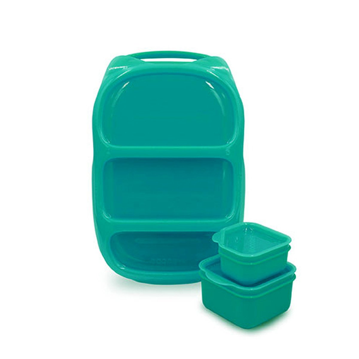 Goodbyn Bynto Lunchbox Dipper Set - Neon Aqua