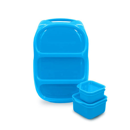 Goodbyn Bynto Lunchbox Dipper Set - Neon Blue