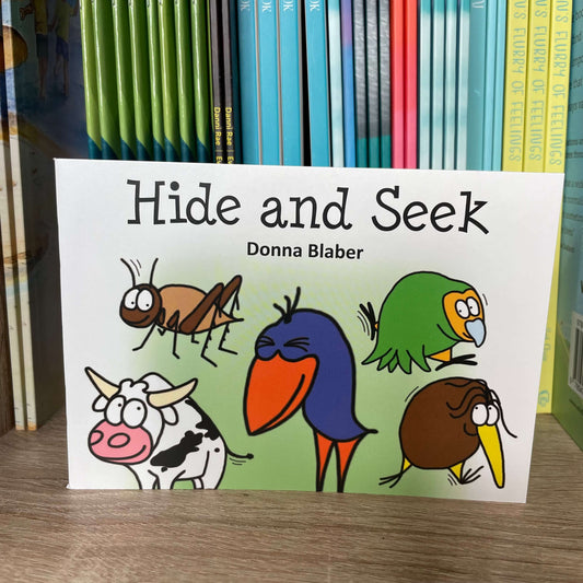 Hide and Seek - Soft Cover children's reading book.