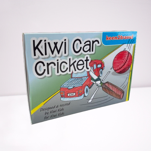 Kiwi Car Cricket travel game.