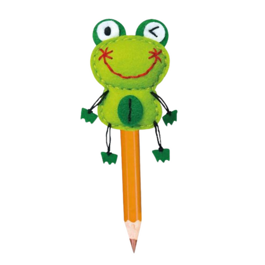 Frog pencil topper.