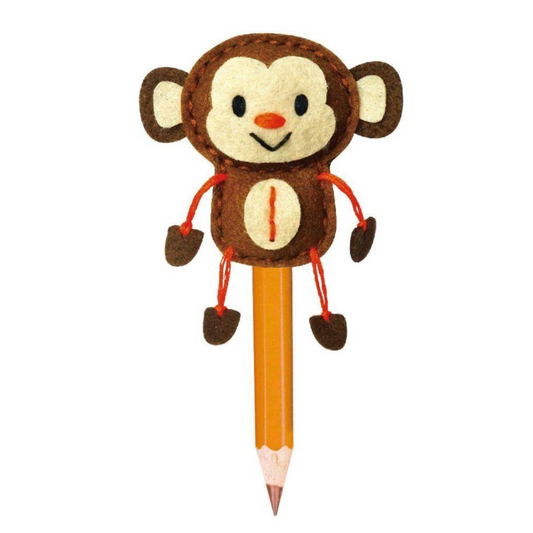 Monkey pencil topper.