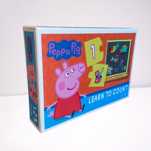 Peppa Pig learn to count puzzle.