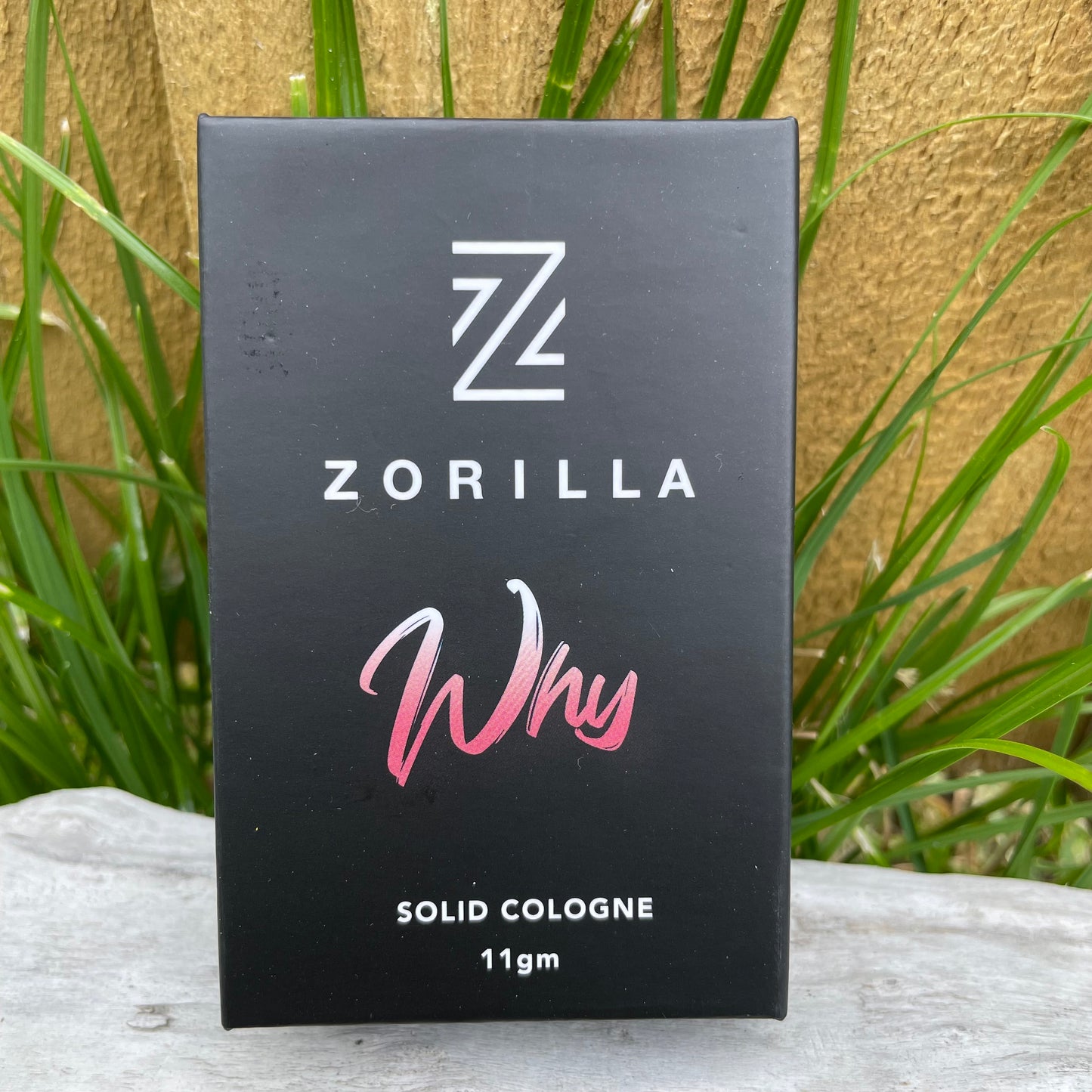 Zorilla men's solid cologne. Fragrance - Why