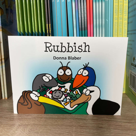 Rubbish - Soft cover children's story book.