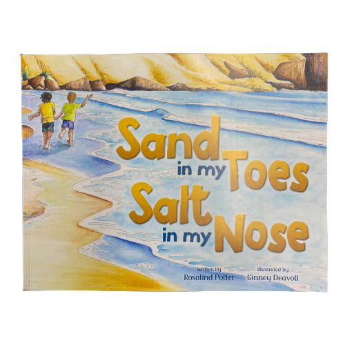 Childrens book, Sand in my Toes, Salt in my Nose.