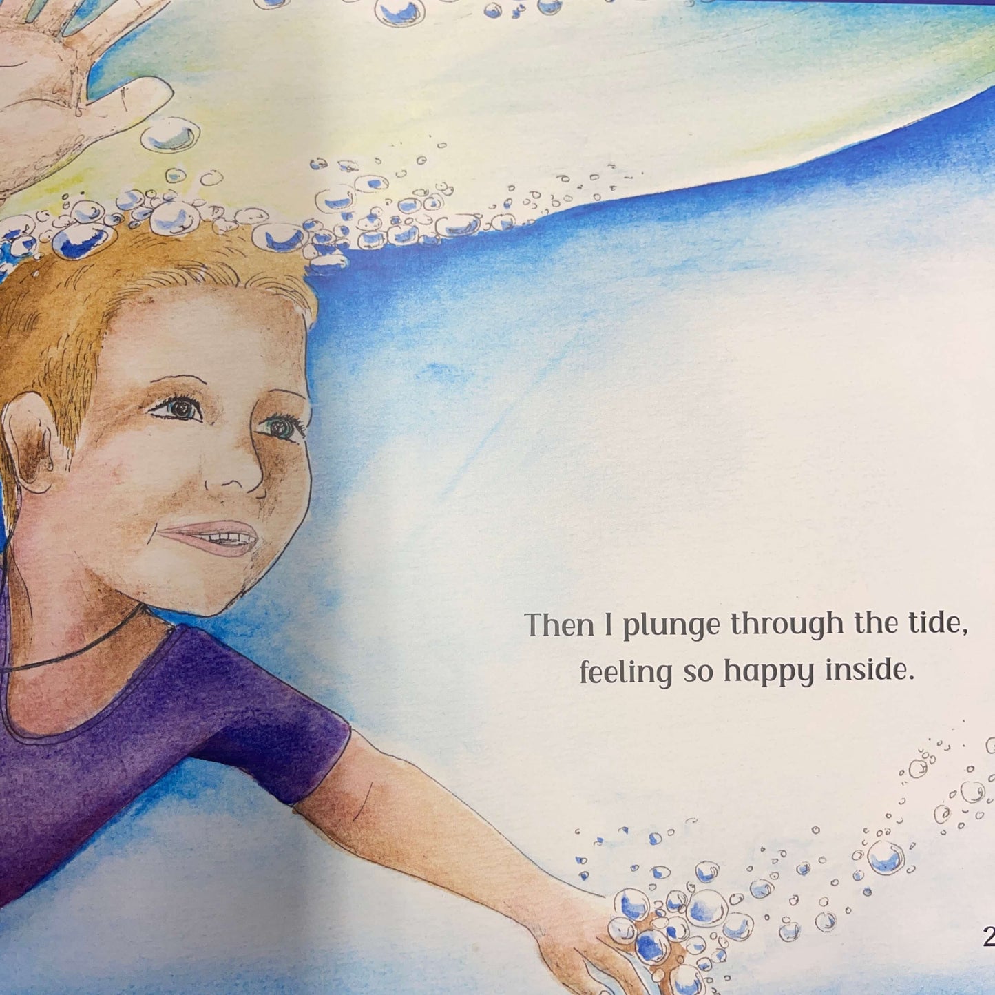 Childrens book, Sand in my Toes, Salt in my Nose.
