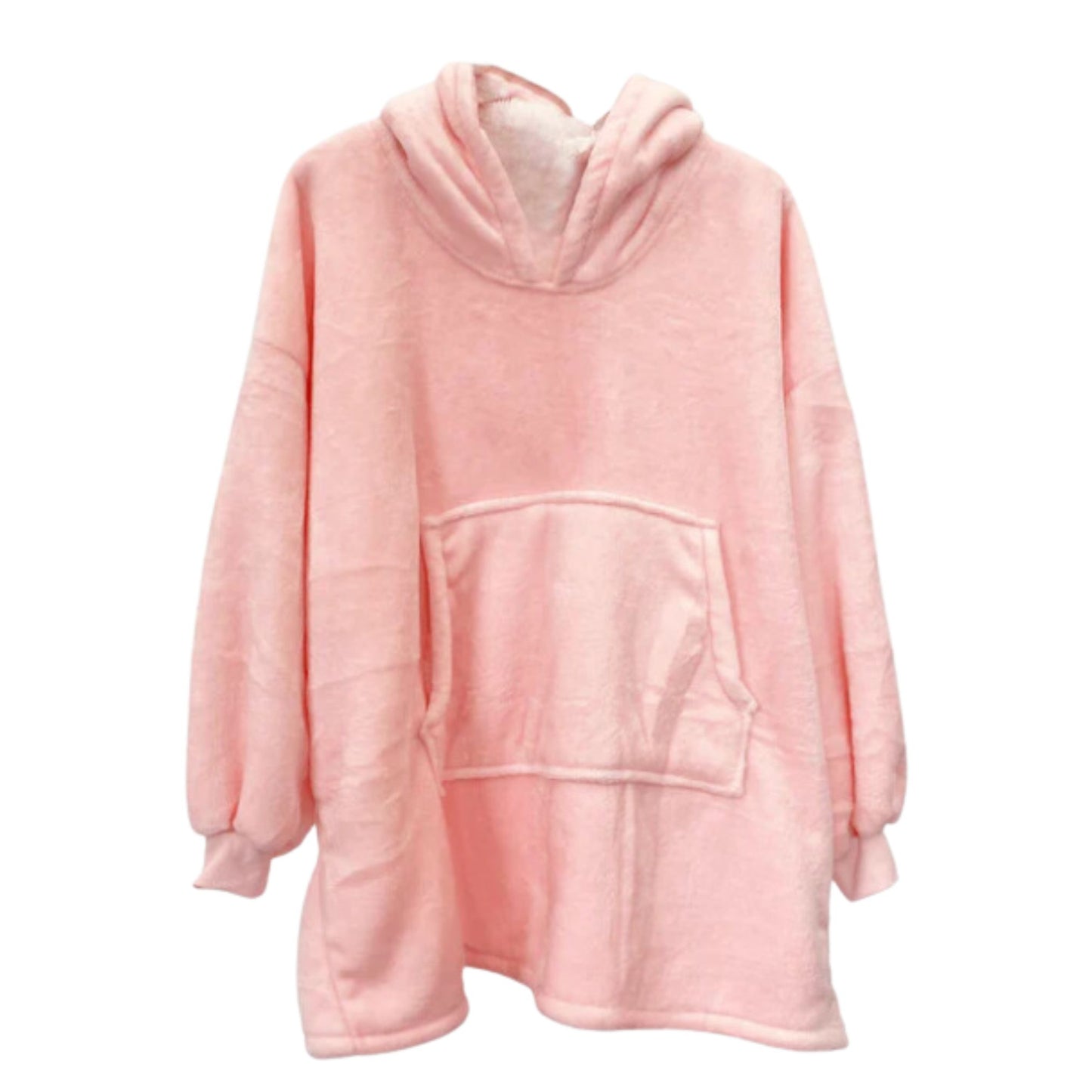 Moana Rd pink mega hoodie