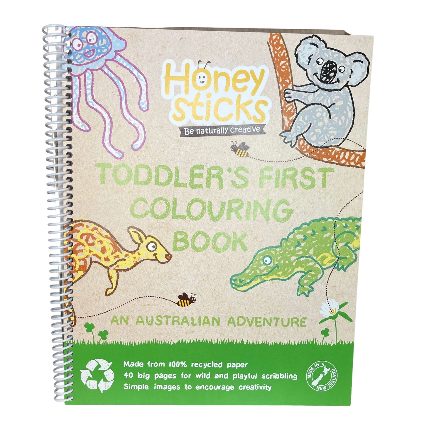 Toddlers First Colouring Book - An Aussie Adventure