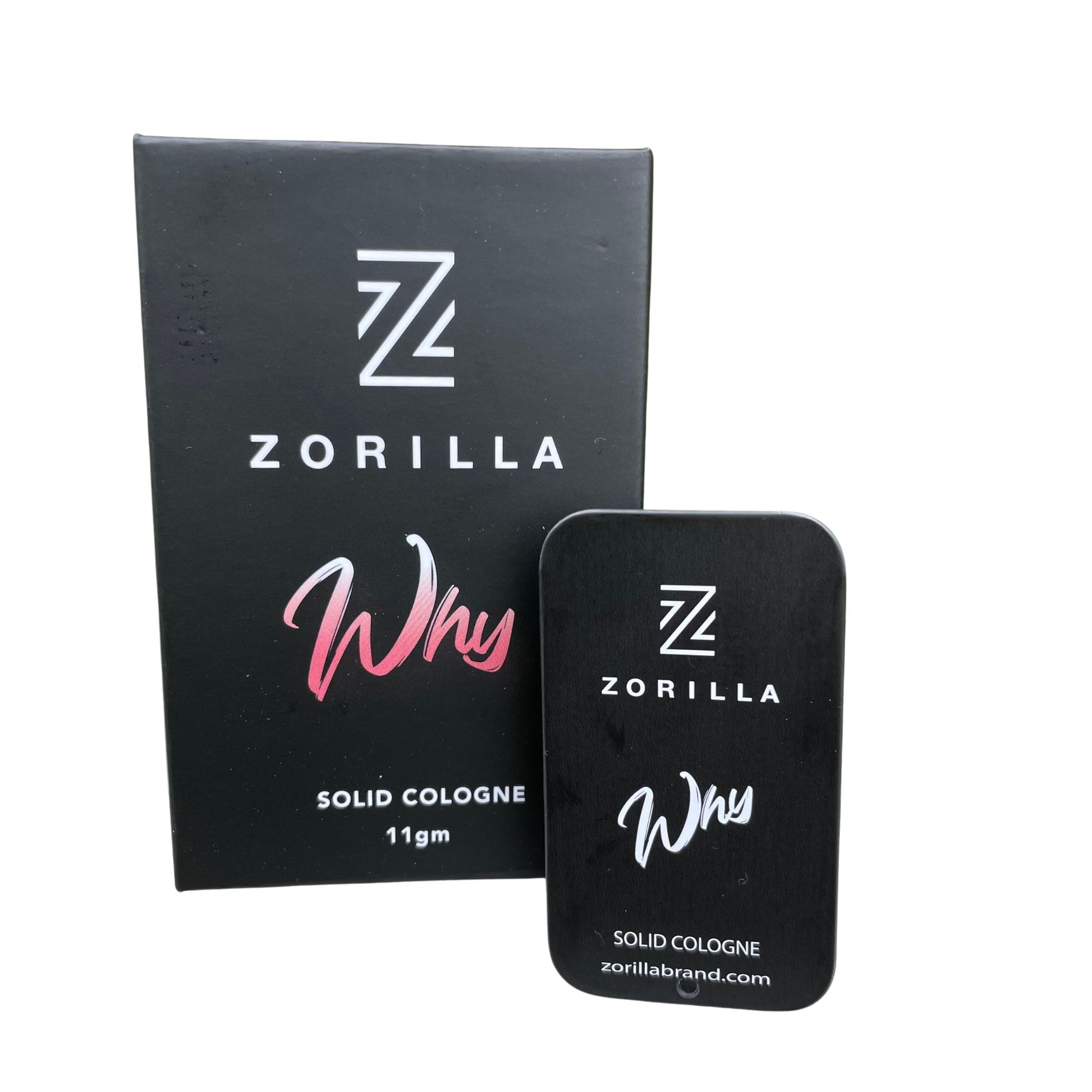Zorilla men's solid cologne. Fragrance - Why
