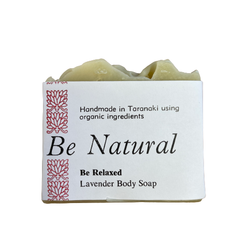 Lavender body soap by Be Natural.