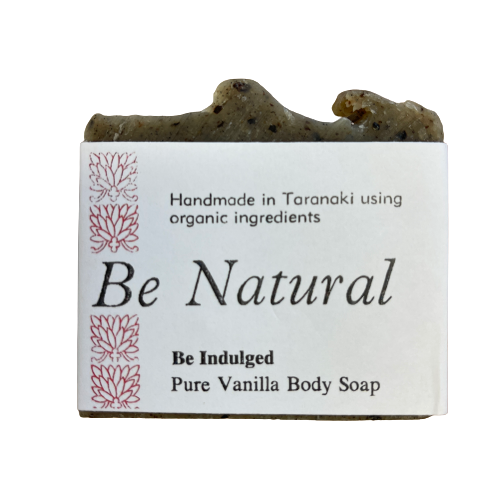 Vanilla body soap by Be Natural.