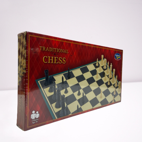 Chess board game set.