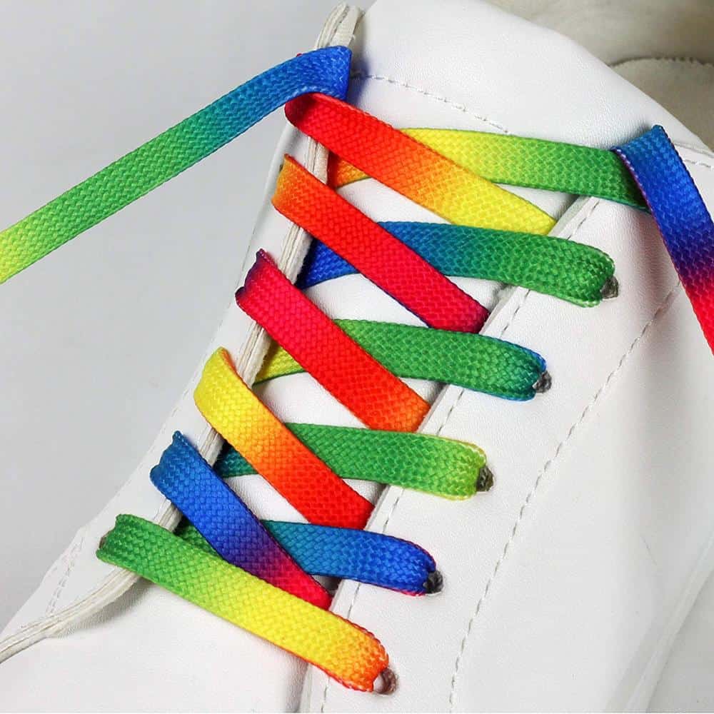 Rainbow Shoelaces.