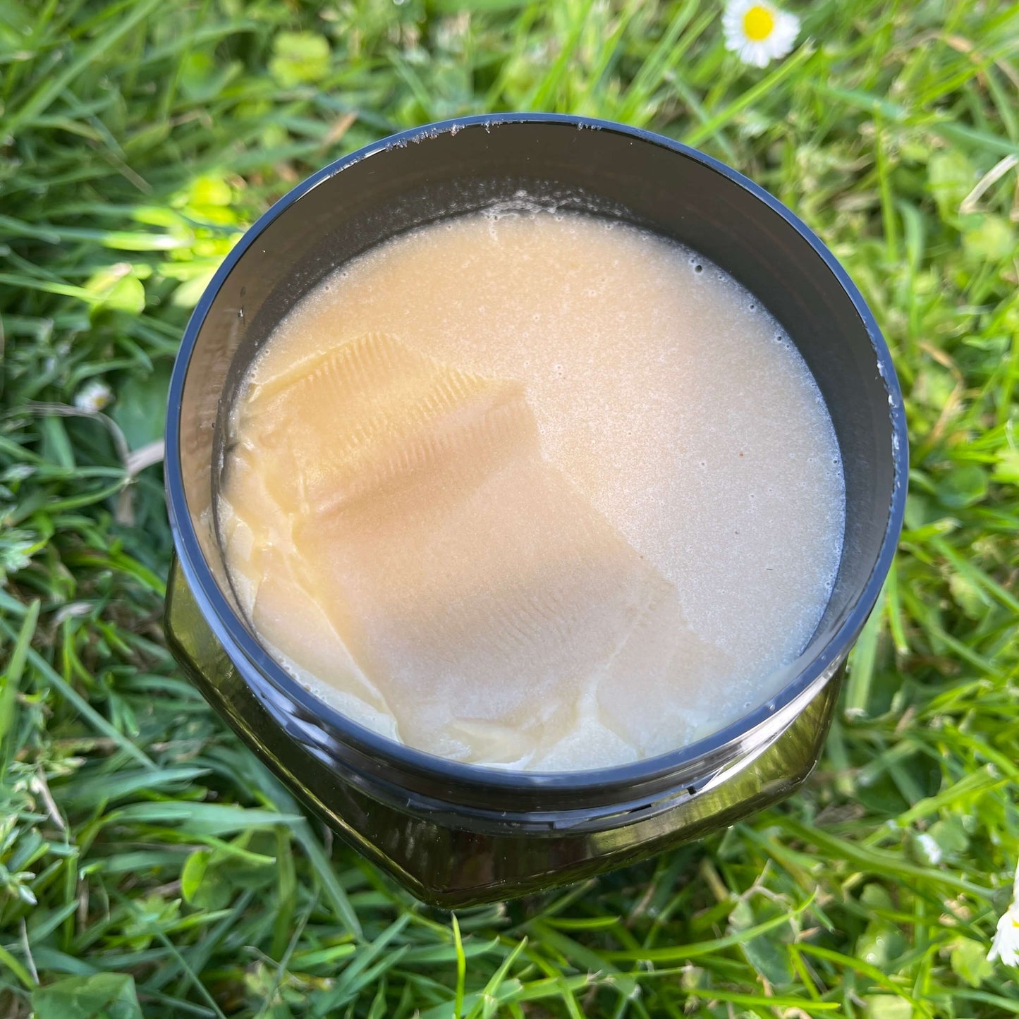 Raw Native Bush Honey in jar.