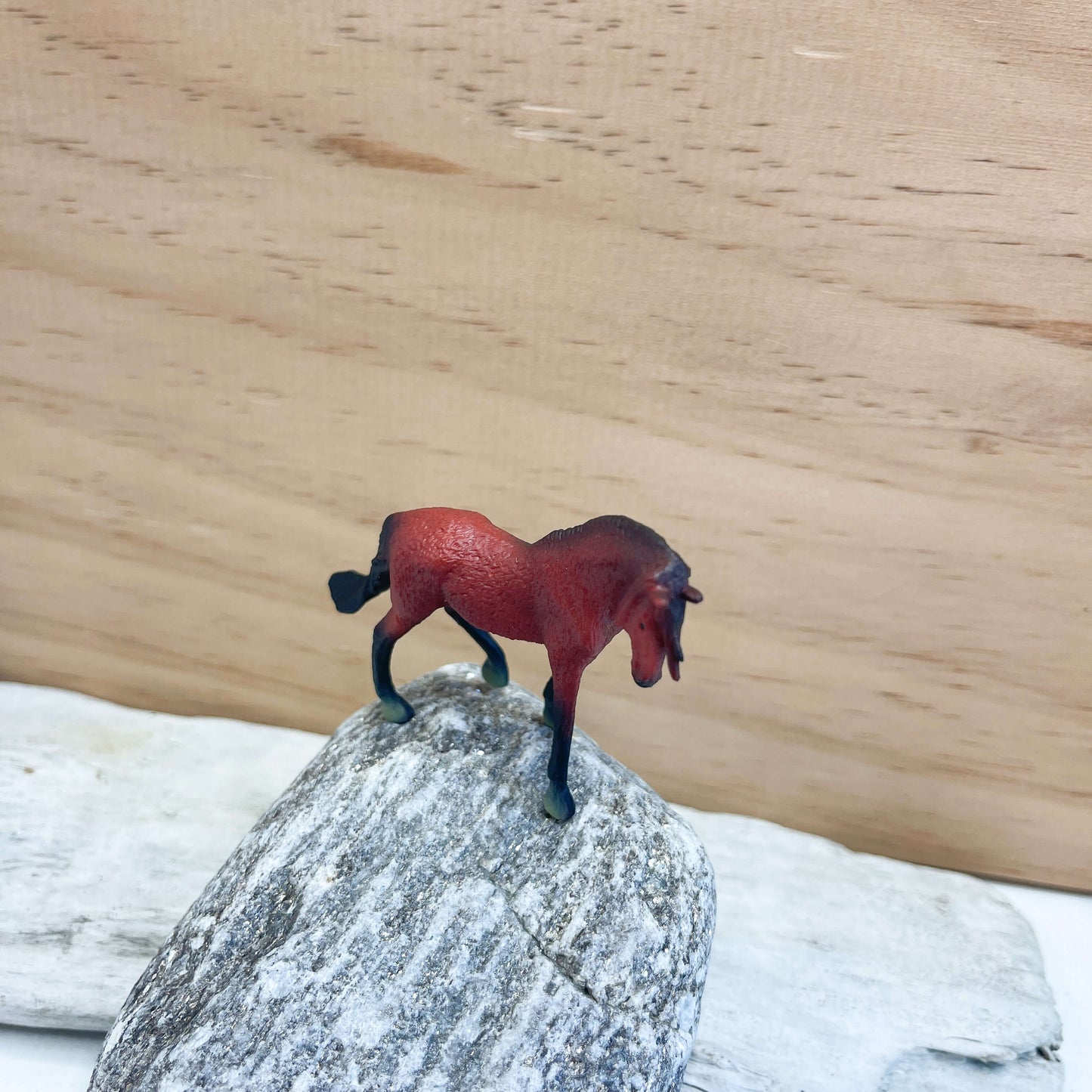 Mini horse figurines.