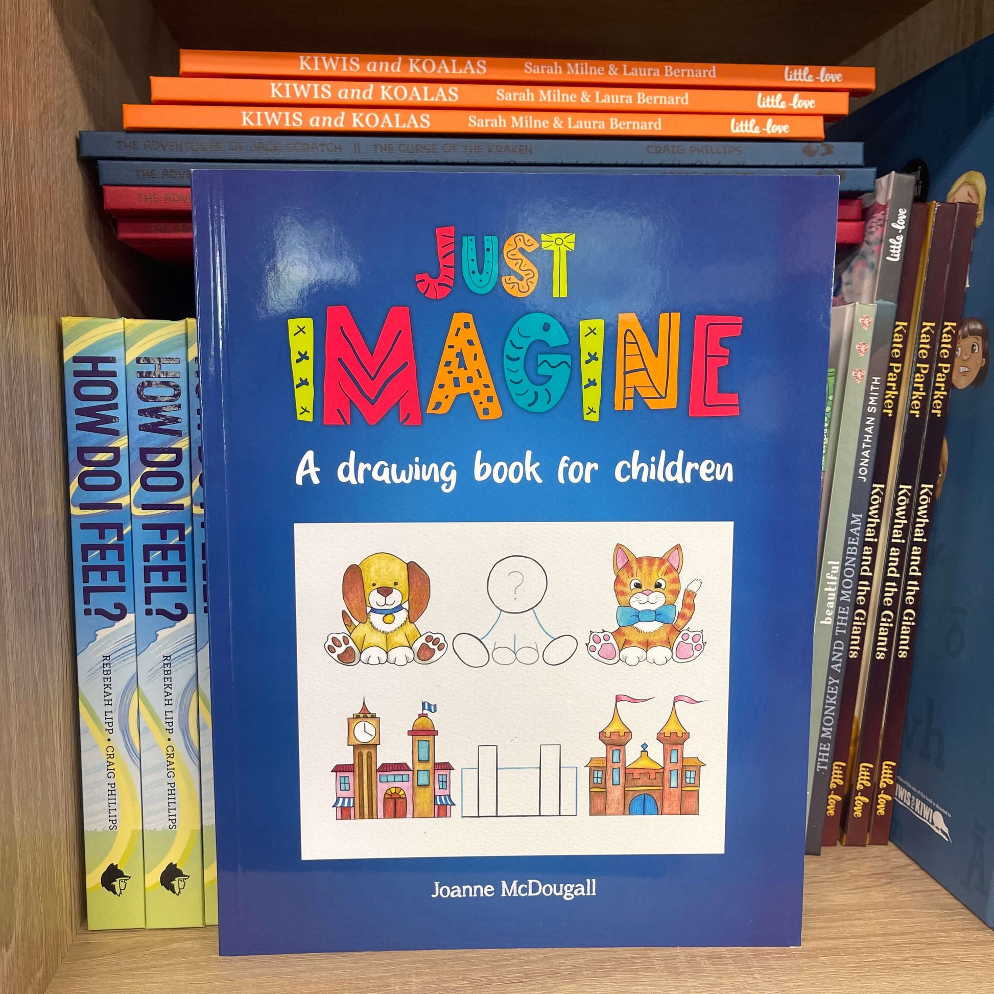 Just Imagine, a drawing book for children.