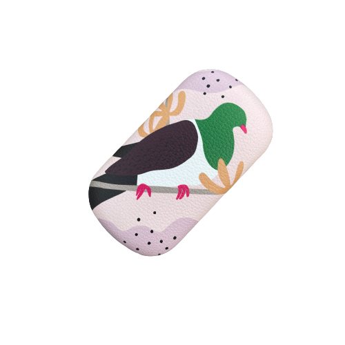 Small trinket case with Kereru Bird print.