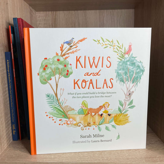 Childrens story book Kiwis and Koalas by Sarah Milne.