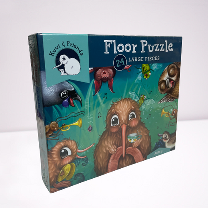 Kuwi and Friends floor puzzle.