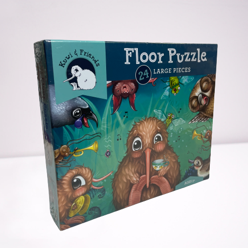 Kuwi and Friends floor puzzle.