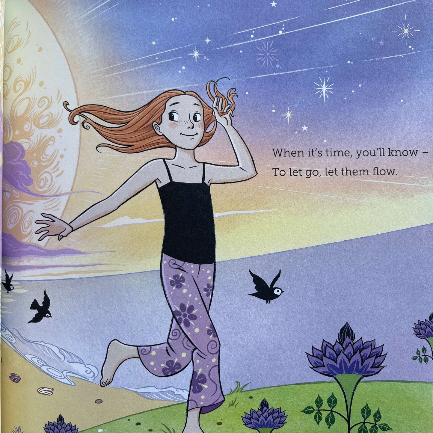 Page from Childrens book Let It Go by Rebekah Lipp.