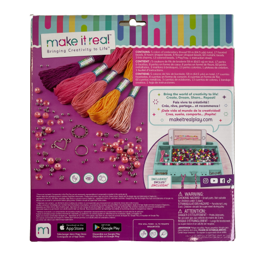 Make It Real Macrame Friendship Bracelets Set