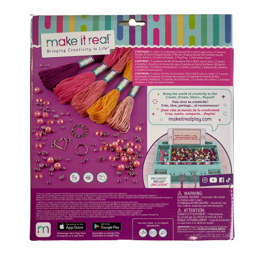 Macrame friendship bracelet making set.