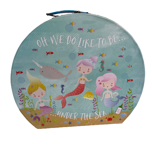 Childrens mermaid theme attache case.