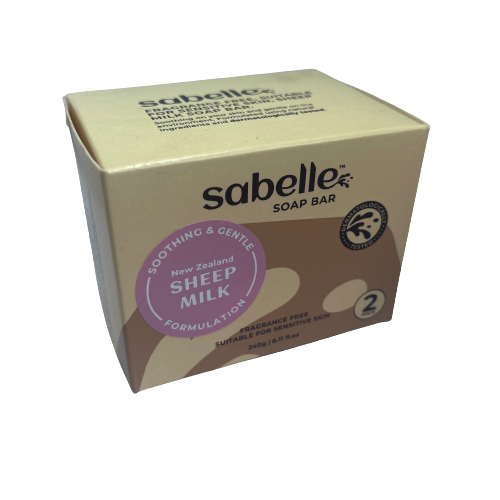 Sabelle Soap Bar 2 pack in a box.