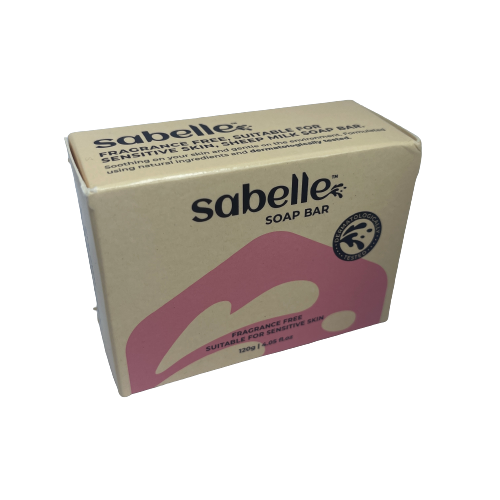 Sabelle Soap Bar (120g) in a box.