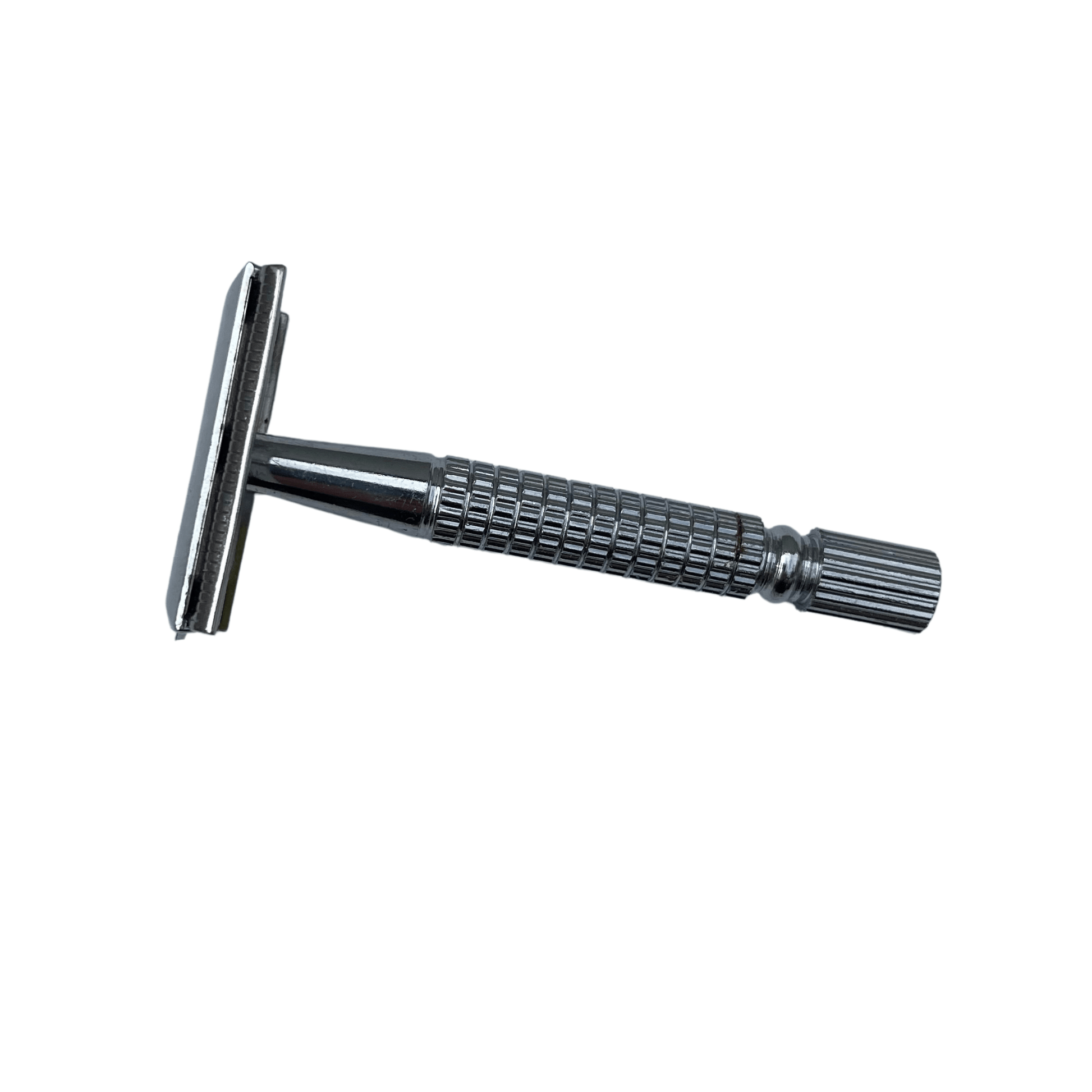 Metal safety razor.