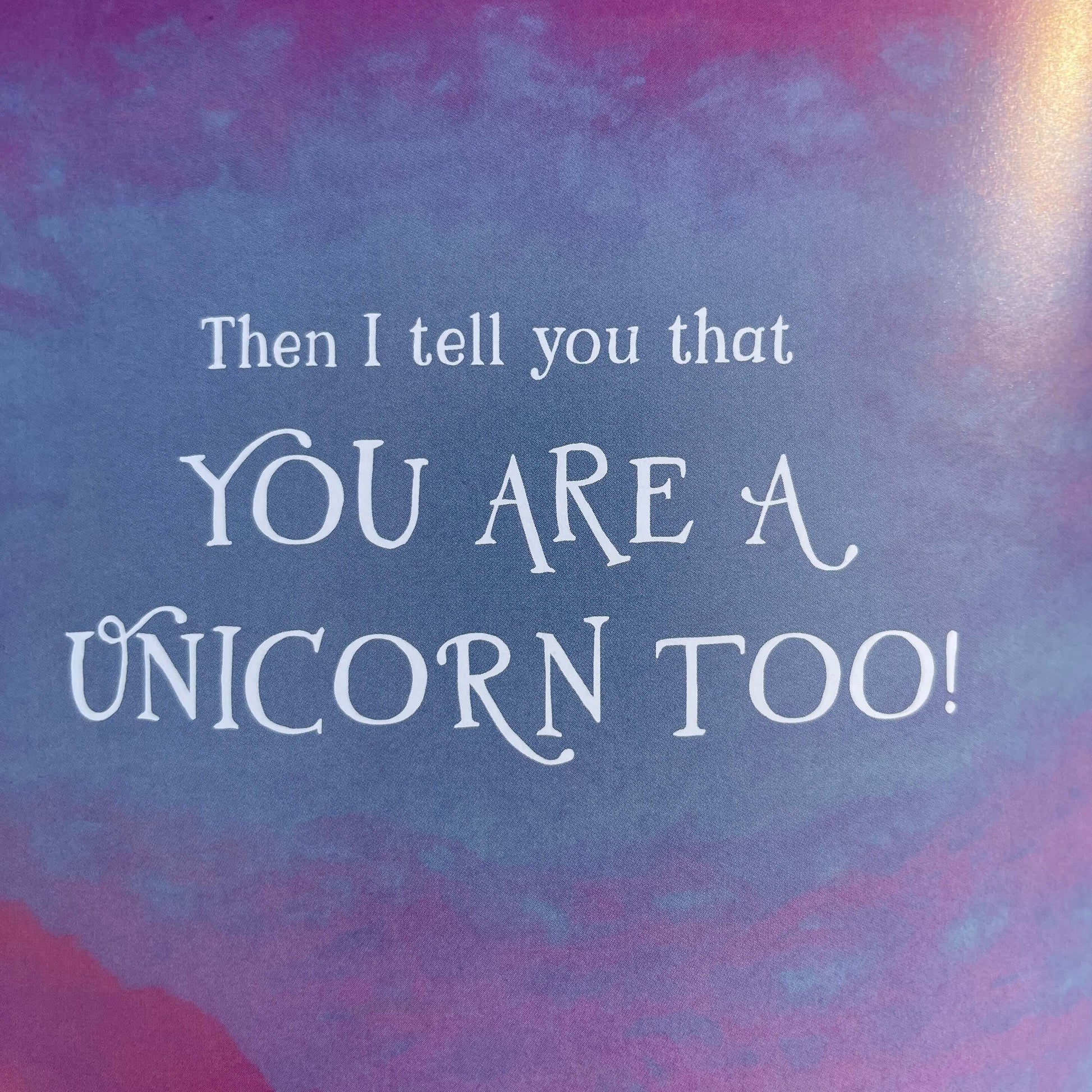 Page from childrens book Sing Like A Unicorn.