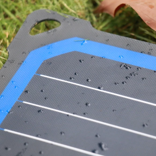 SunSaver Super Flex, 14-Watt Solar Charger. it is water resistant.