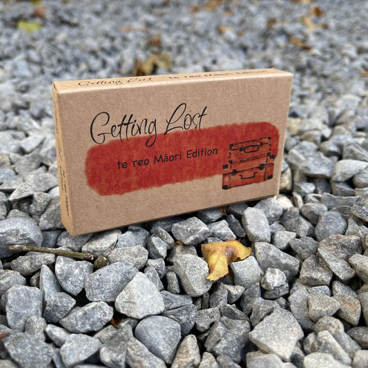 Getting Lost card game, te reo maori edition.