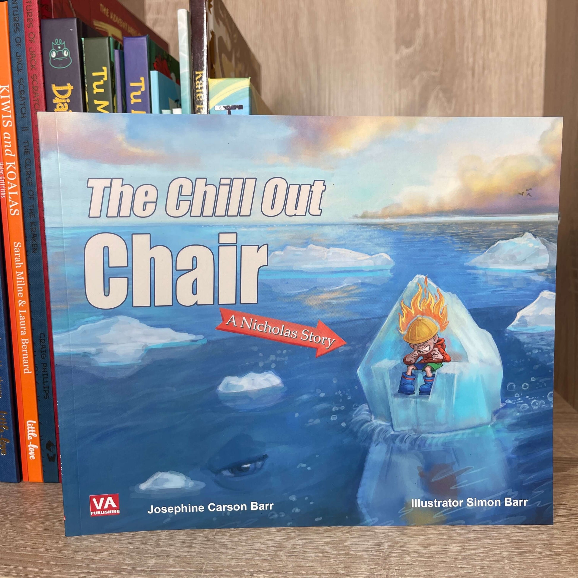 Childrens book The Chill Out Chair by Josephine Carson Barr.