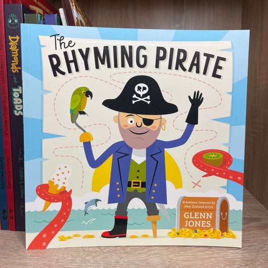Children's book, The Rhyming Pirate by Glenn Jones.