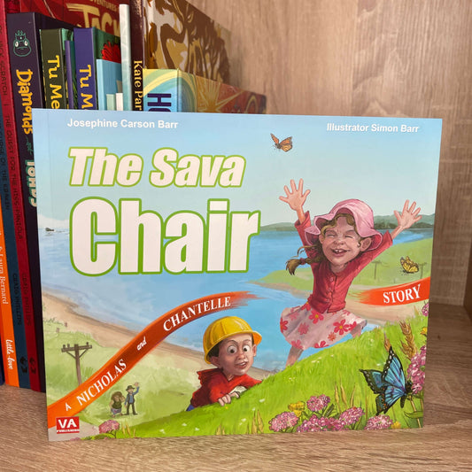 Childrens book The Sava Chair by Josephine Carson Barr.