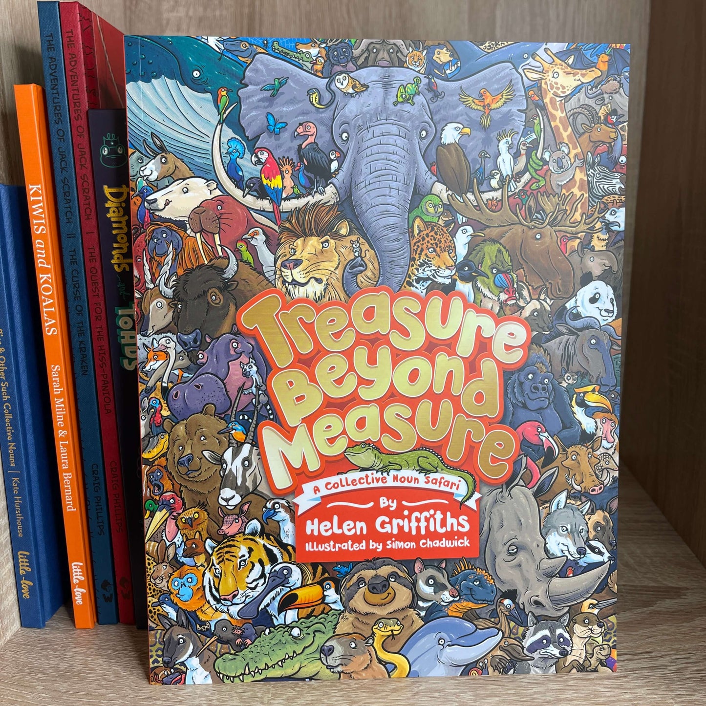 Childrens book Treasure Beyond Measure by Helen Griffiths.
