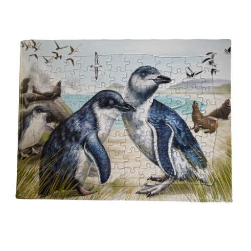 Blue Penguin jigsaw puzzle.