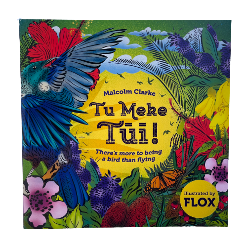Children's book Tu Meke Tui by Malcolm Clarke and illustrated by Flox.