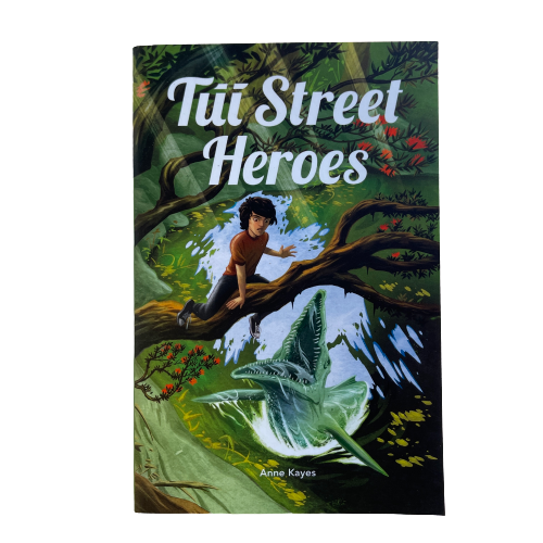 Young adults book Tui Street Heroes by Anne Kayes.