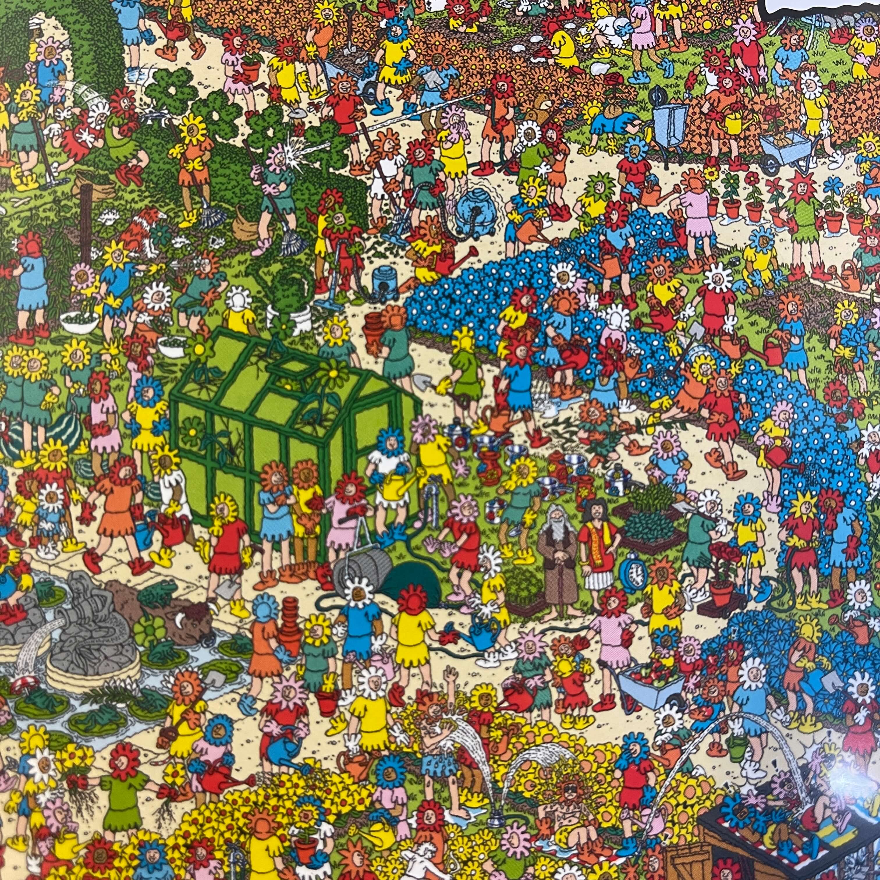 Where s Wally Jigsaw Puzzle Fantastic Flower Garden School Where s Wally Jigsaw Puzzle Fantastic Flower Garden School
