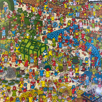 Where's Wally Fantastic Flower Garden Jigsaw Puzzle