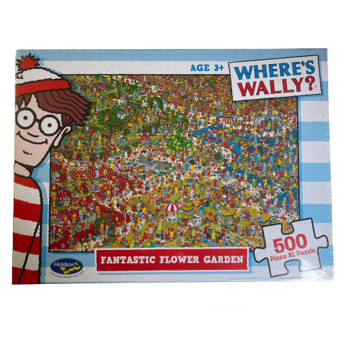 Where's Wally Fantastic Flower Garden Jigsaw Puzzle