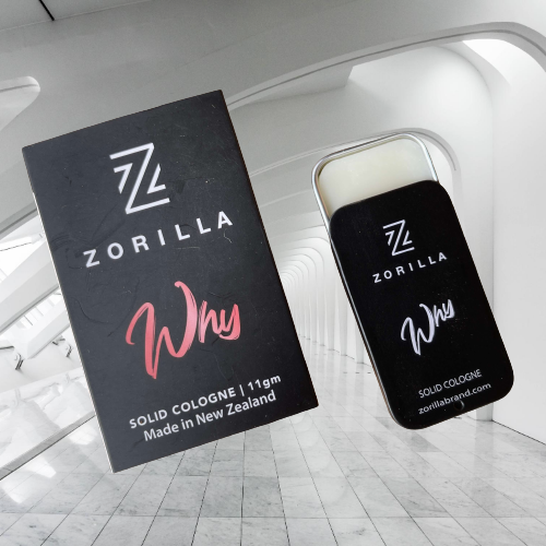 Solid mens cologne by Zorilla.