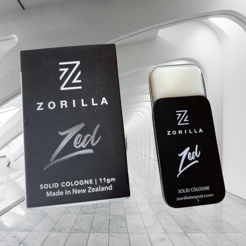 Solid mens cologne by Zorilla.